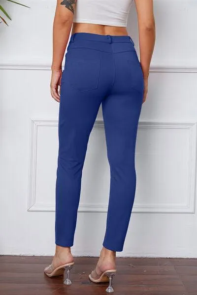 Full Size Stretchy Stitch Pants