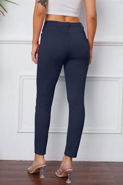 Full Size Stretchy Stitch Pants