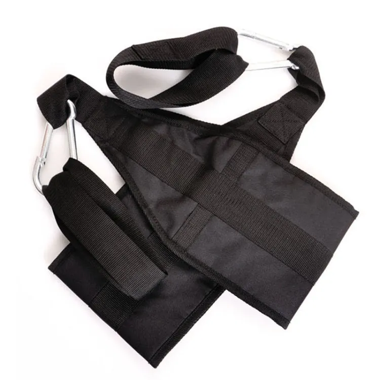 Household Abdominal Muscle Training Belt Abdominal Training Device Pull-up Training Equipment(Orange Black)