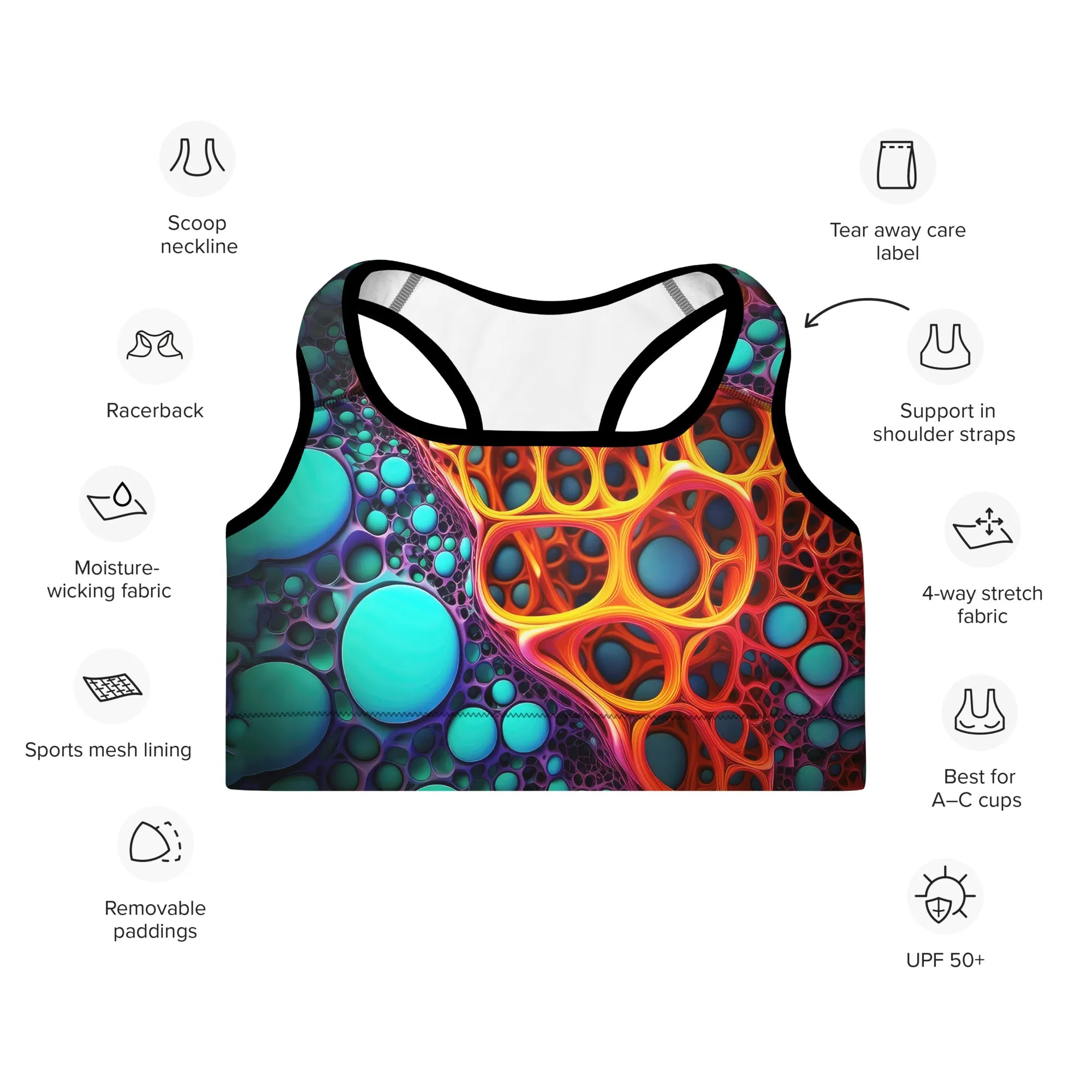 Sports Bra Pores & Channels